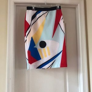 BRAND NEW Geometric designed skirt